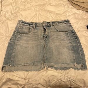 jean skirt